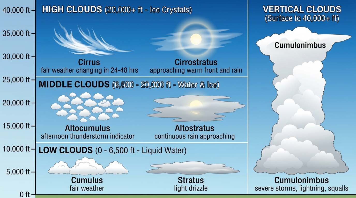 Cloud Classification and Weather Forecasting Chart