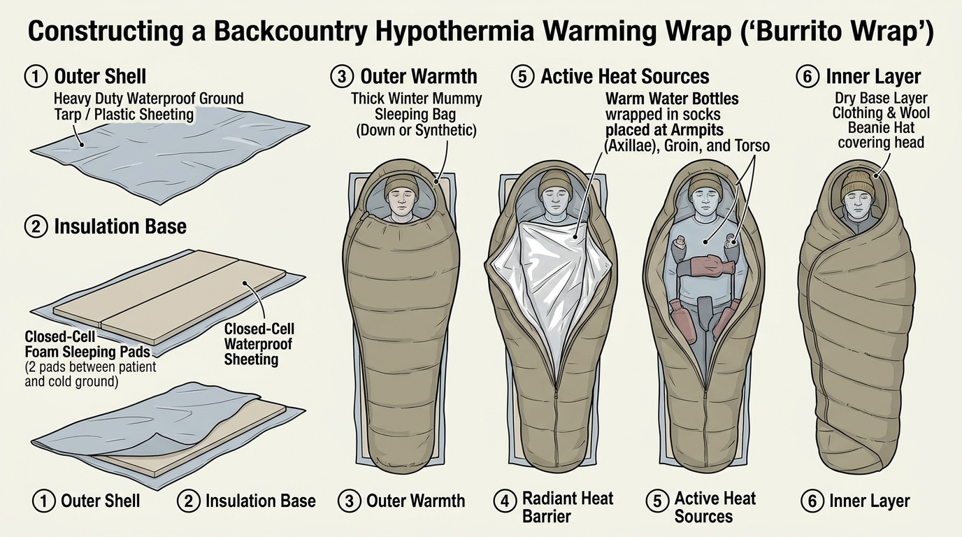 Hypothermia Hypo-Wrap (&lsquo;Burrito Wrap&rsquo;) System