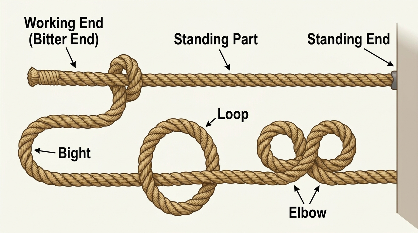 Parts of a Rope